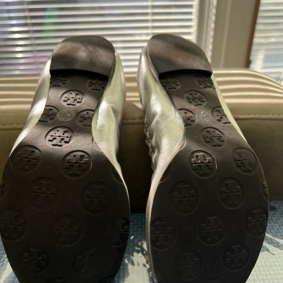 Tory Burch Reese Mestico Tassel Ballet Flats 7.5 shoes - Picture 7 of 12